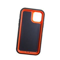Estuche proteccion el rey defender apple iphone 11 pro color negro / naranja  Shop name