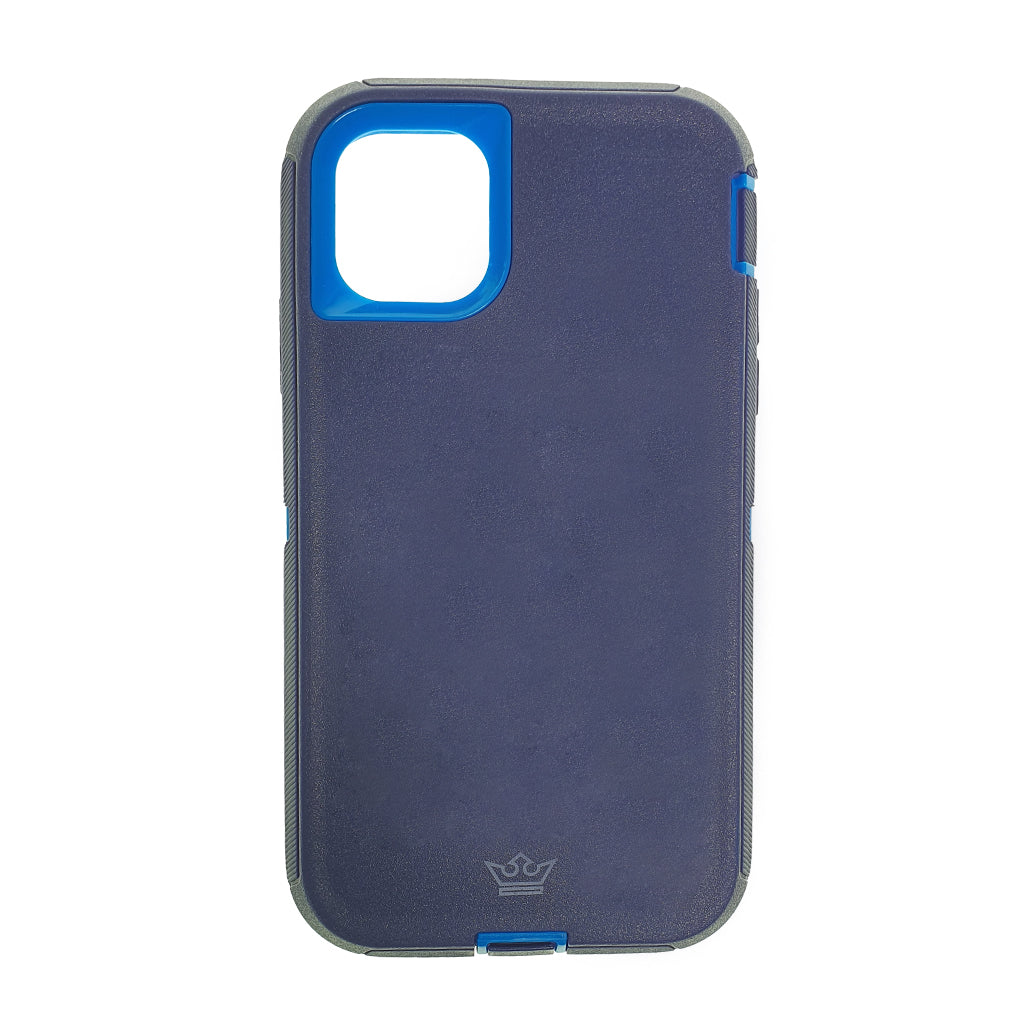 Estuche proteccion el rey defender apple iphone 11 pro color azul