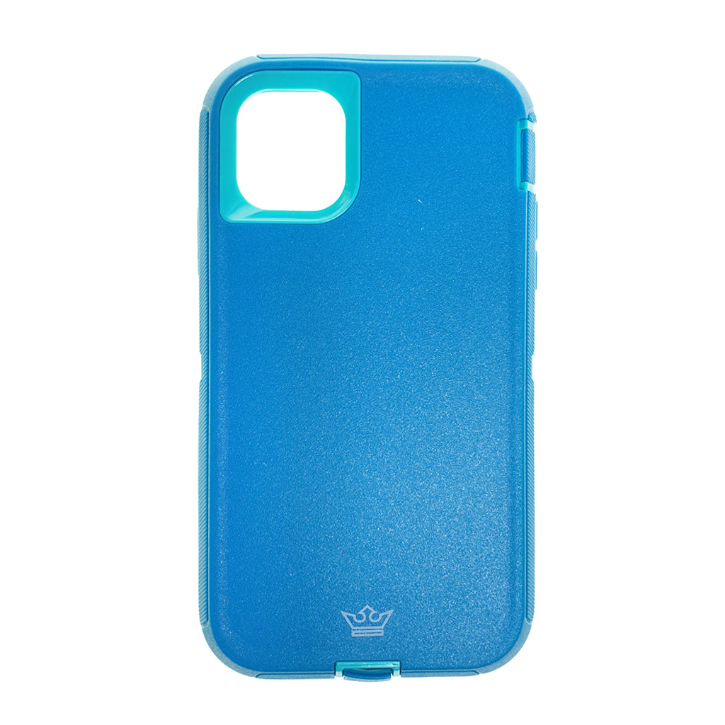 Estuche proteccion el rey defender apple iphone 11 pro color turquesa