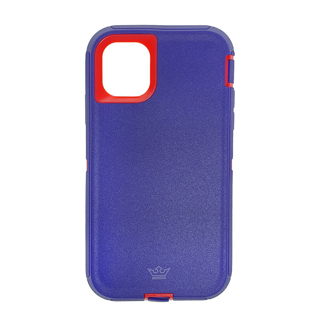 Estuche proteccion el rey defender apple iphone 11 pro color morado
