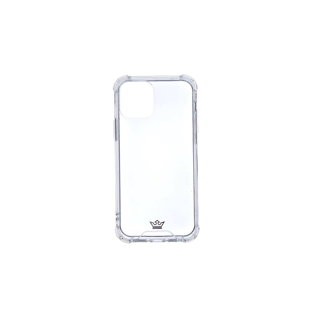 Estuche proteccion el rey hard case reforzado apple iphone 12 mini color transparente