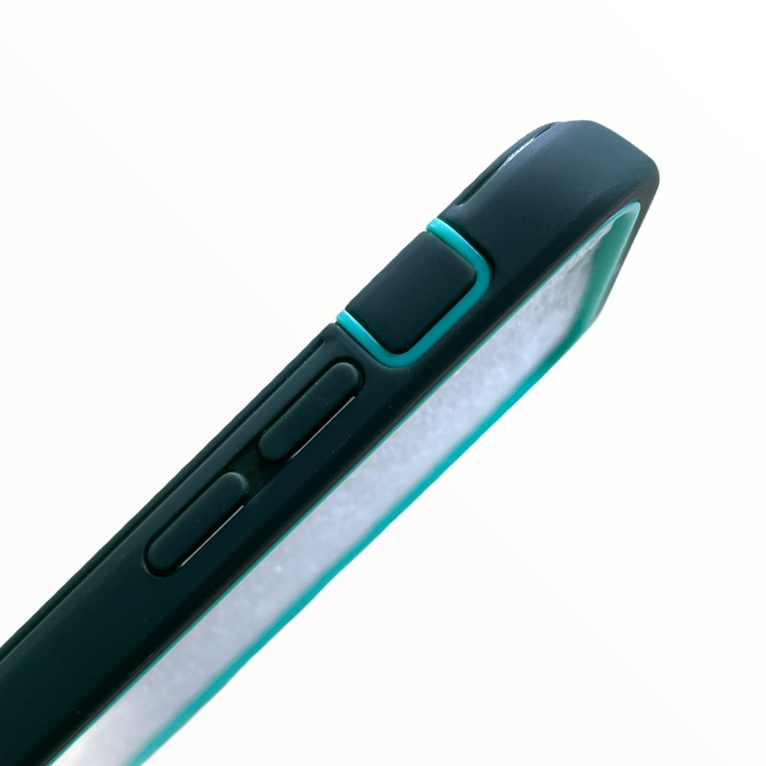 Estuche proteccion el rey warrior a prueba de impactos apple iphone 12 pro max color verde
