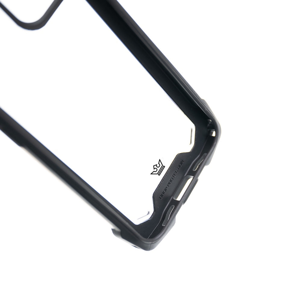 Estuche clasico el rey impact 10 metros de proteccion apple iphone 12 pro max color negro / dorado