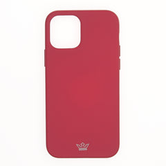 Estuche Silicón El Rey Para iPhone 12 Mini Color Rojo  Shop name