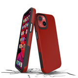 Estuche clasico prodigee rockee red apple iphone 13 color rojo