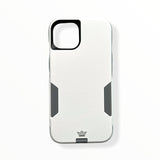 Estuche clasico el rey commuter apple iphone 13 pro color blanco