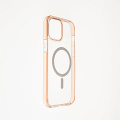 Estuche clasico spigen magsafe marco apple iphone 13 pro color rosado / transparente  Shop name