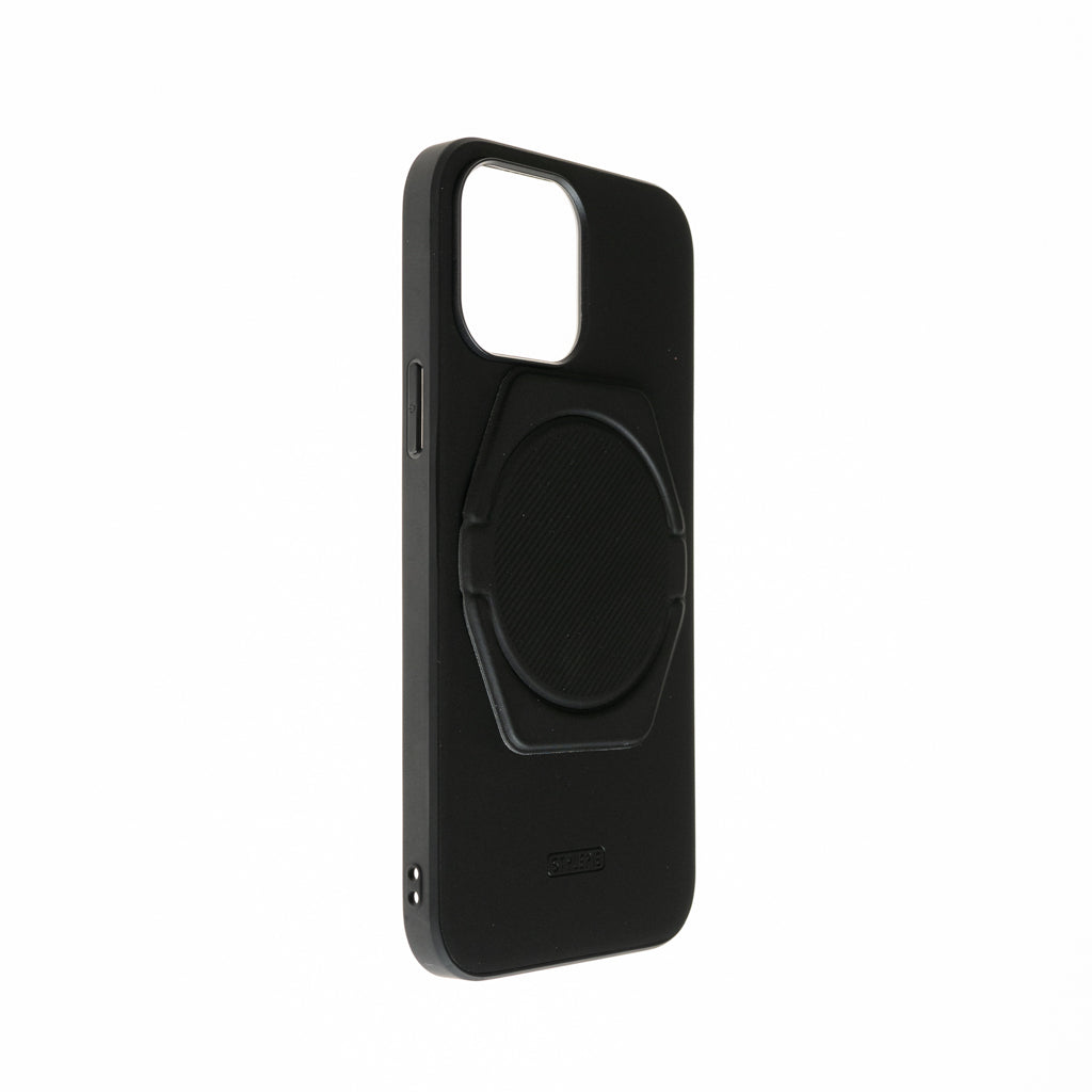 Estuche celulares generico magsafe funda con holder compatible con apple iphone 13 pro max color negro
