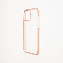 Estuche clasico spigen transparente marco apple iphone 13 pro max color rosado / transparente  Shop name
