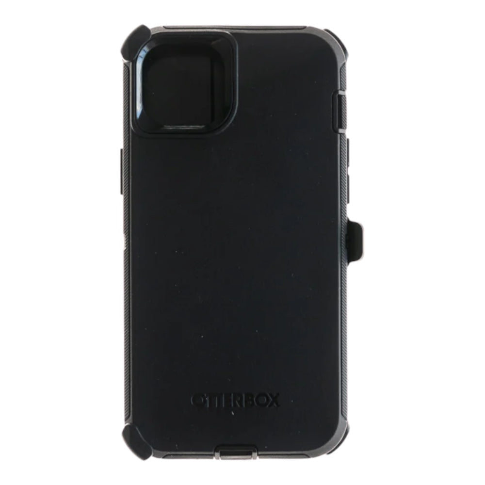 Estuche otterbox defender con clip color negro modelo  iphone 14