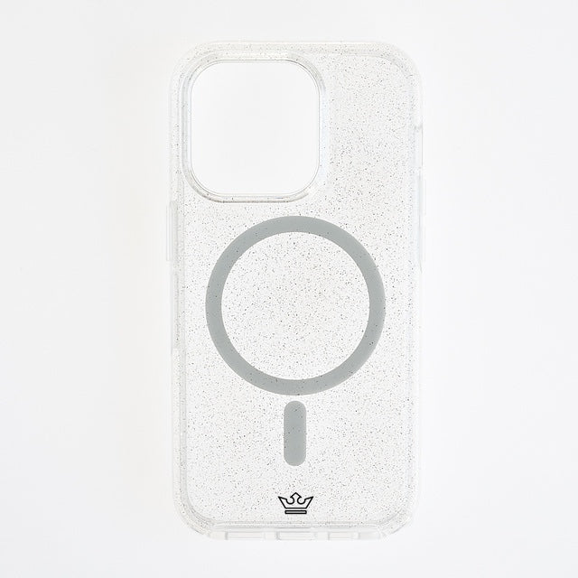 Estuche magsafe el rey symmetry con magsafe apple iphone 14 pro color transparente