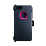 Estuche proteccion otterbox defender apple iphone 6 plus color negro / rosado  Shop name