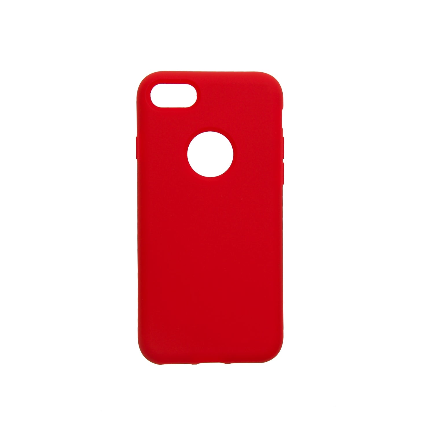 Estuche silicon el rey silicon apple iphone 6 color rojo