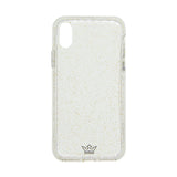Estuche clasico el rey glitter apple iphone x color transparente  Shop name