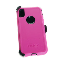 Estuche proteccion otterbox defender apple iphone xs max color rosado / negro  Shop name