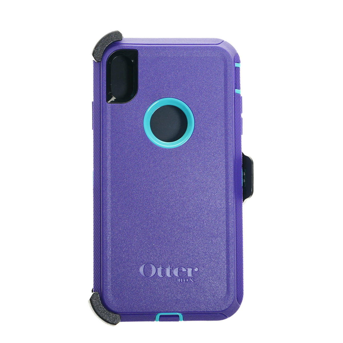 Estuche OtterBox Defender para iPhone XS Max Morado Turquesa  Shop name