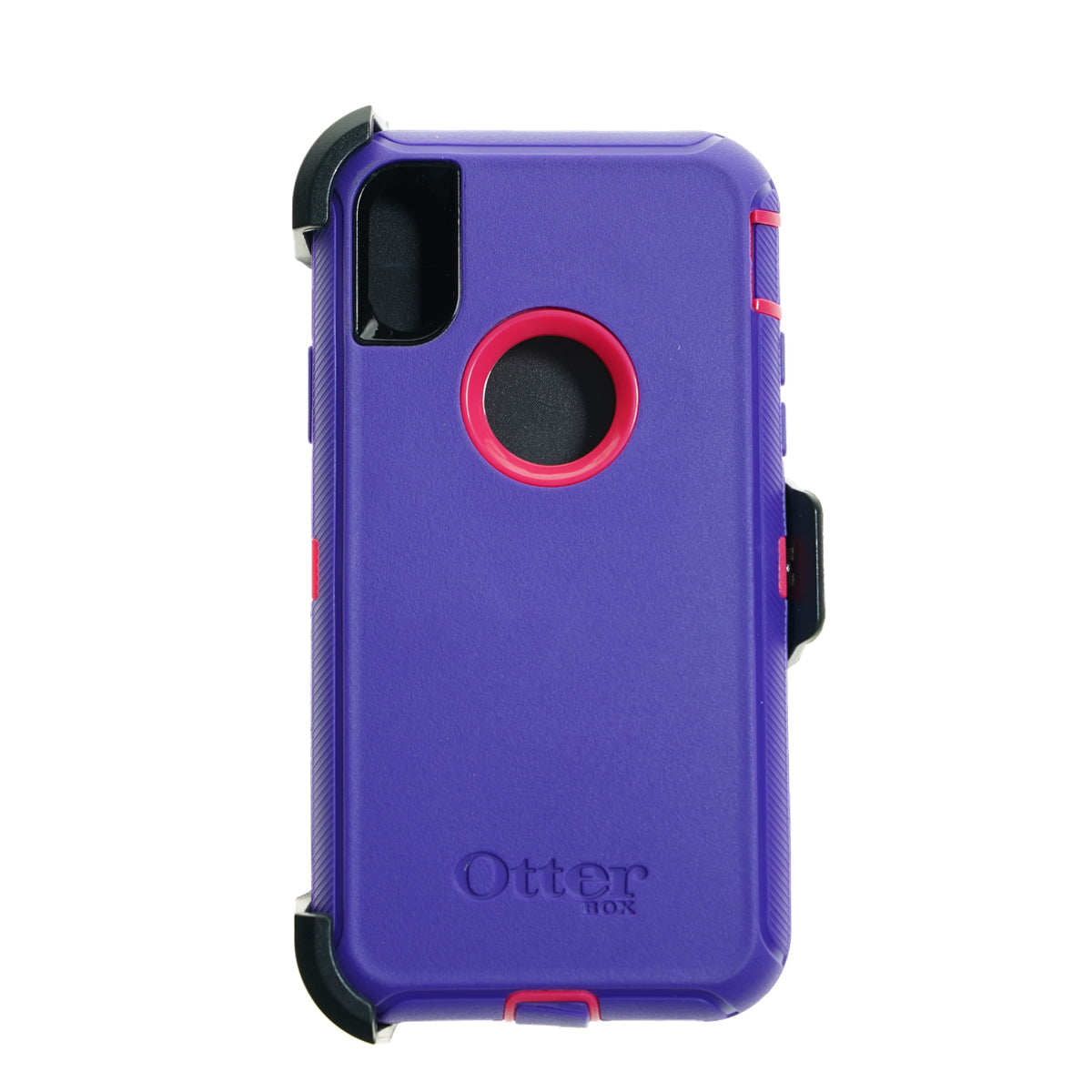 Estuche OtterBox Defender Proteccion Para iPhone XS Max Morado Rosado  Shop name