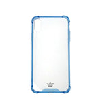 Estuche proteccion el rey hard case reforzado apple iphone xs max color azul