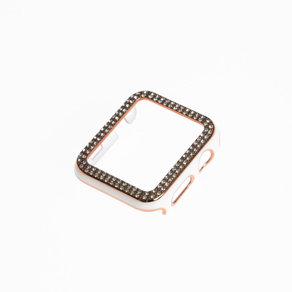Accesorio generico pulsera con bumper de diamantes apple watch 38 mm color blanco  Shop name