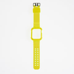 Accesorio generico pulsera con bumper rugged apple watch 45 mm color verde neon  Shop name