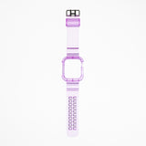 Accesorio generico pulsera con bumper rugged apple watch 42 mm color morado