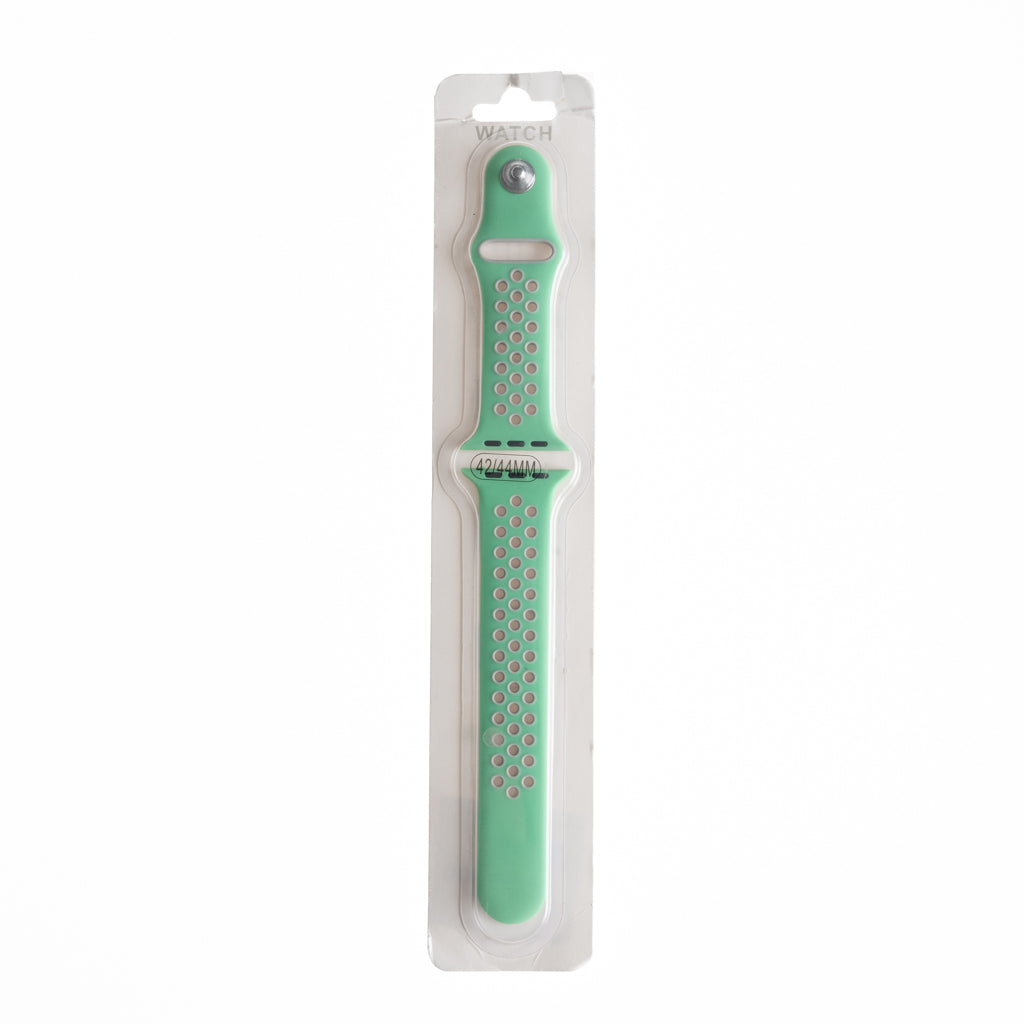 Accesorio el rey pulsera tipo nike apple watch 38 / 40 / 41 mm color gris / verde  Shop name