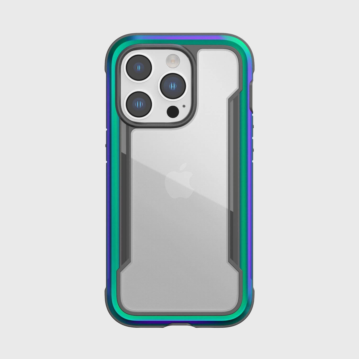Estuche proteccion xdoria raptic shield apple iphone 14 pro color tornasol