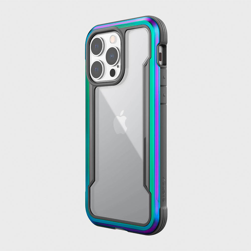 Estuche proteccion xdoria raptic shield pro for apple iphone 13 pro color tornasol