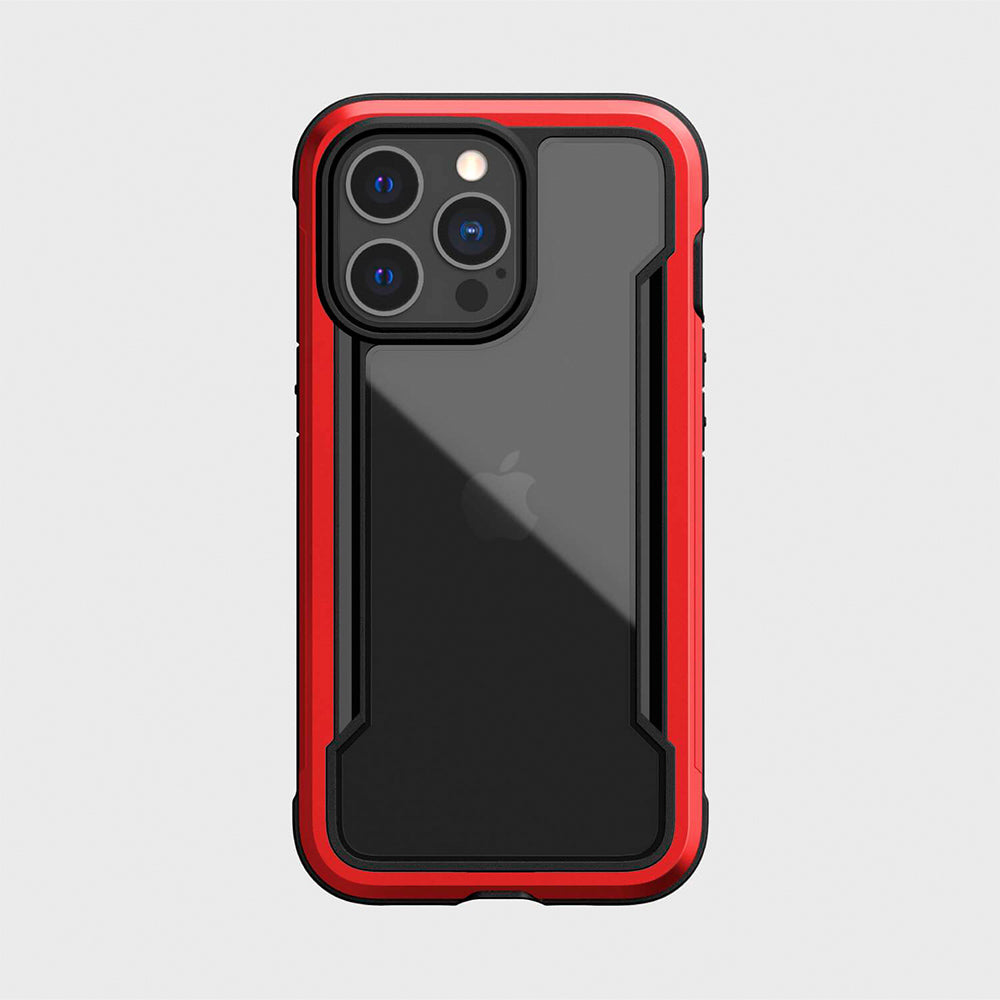 Estuche proteccion xdoria raptic shield pro for apple iphone 13 pro color rojo