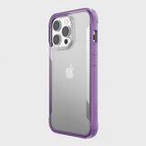Estuche clasico xdoria raptic terrain for apple iphone 13 pro color morado