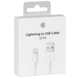 Cable apple lightning original de 2 metros con empaque retail  Shop name