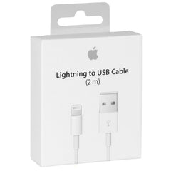 Cable apple lightning original de 2 metros con empaque retail  Shop name