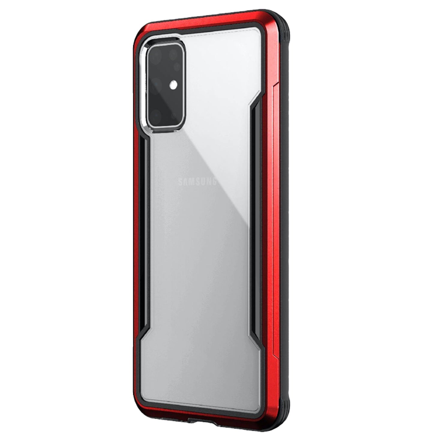 Estuche proteccion xdoria raptic defense shield samsung s20 color rojo
