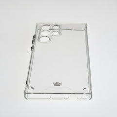 Estuche transparente el rey con botones samsung s22 ultra color gris / transparente  Shop name