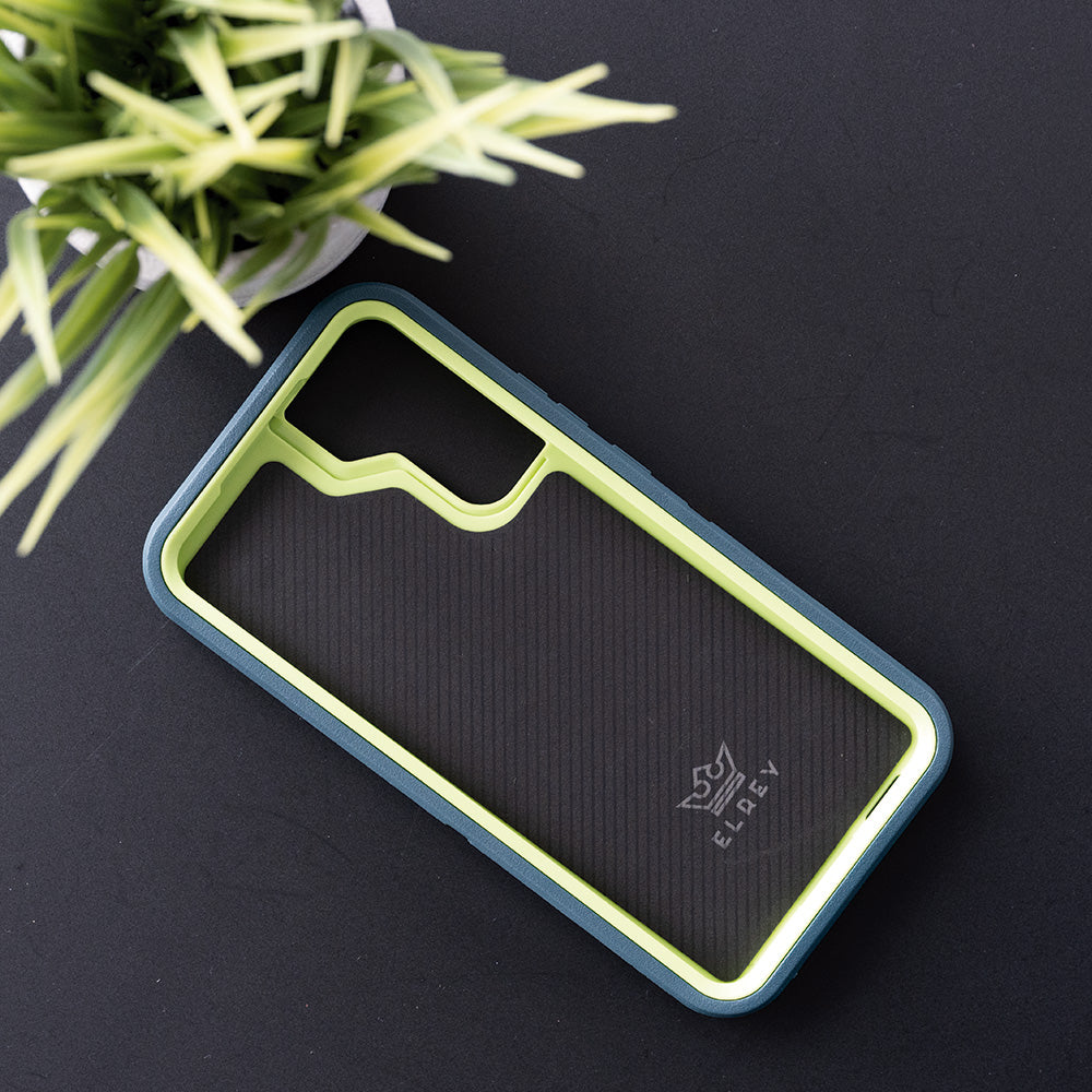 Estuche proteccion el rey defender samsung s22 plus color verde