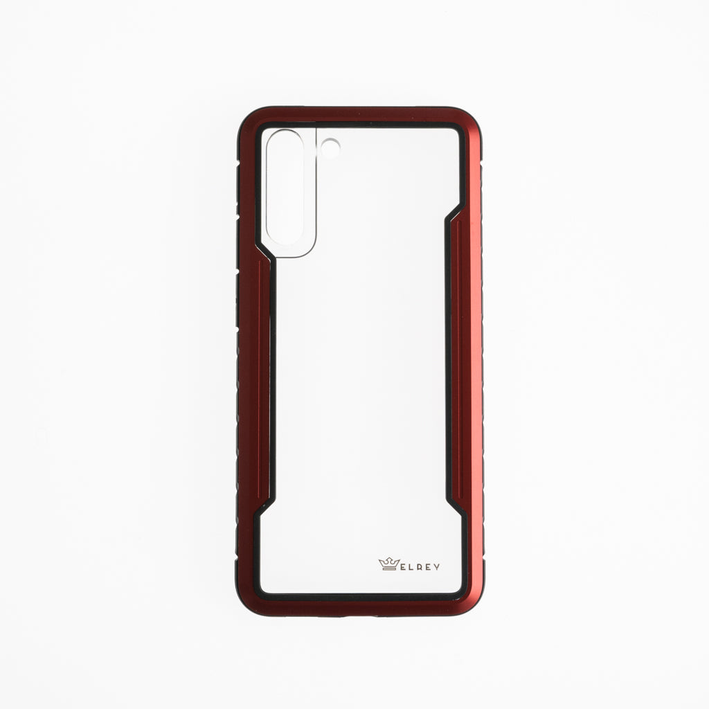Estuche proteccion el rey defense samsung s22 plus color rojo