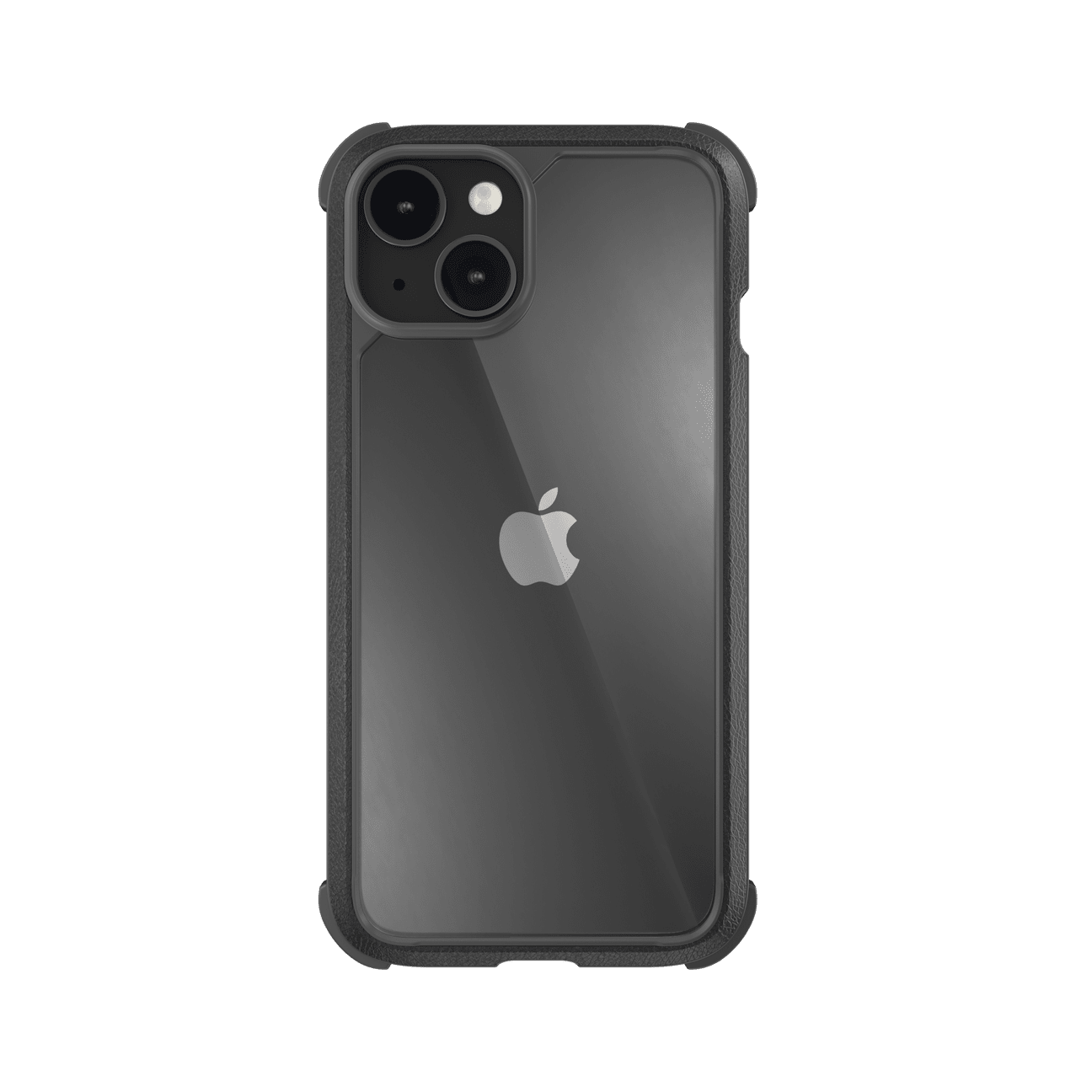 Estuche clasico switcheasy odyssey leather apple iphone 14 color negro