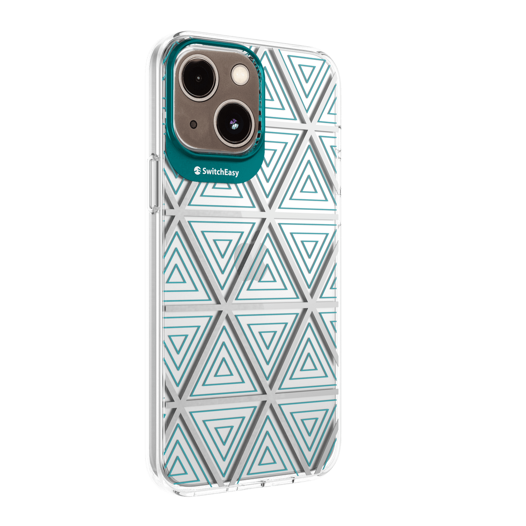 Estuche clasico switcheasy artist double in mold decoration apple iphone 13 / iphone 14 color aurora  Shop name