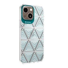 Estuche clasico switcheasy artist double in mold decoration apple iphone 13 / iphone 14 color aurora  Shop name