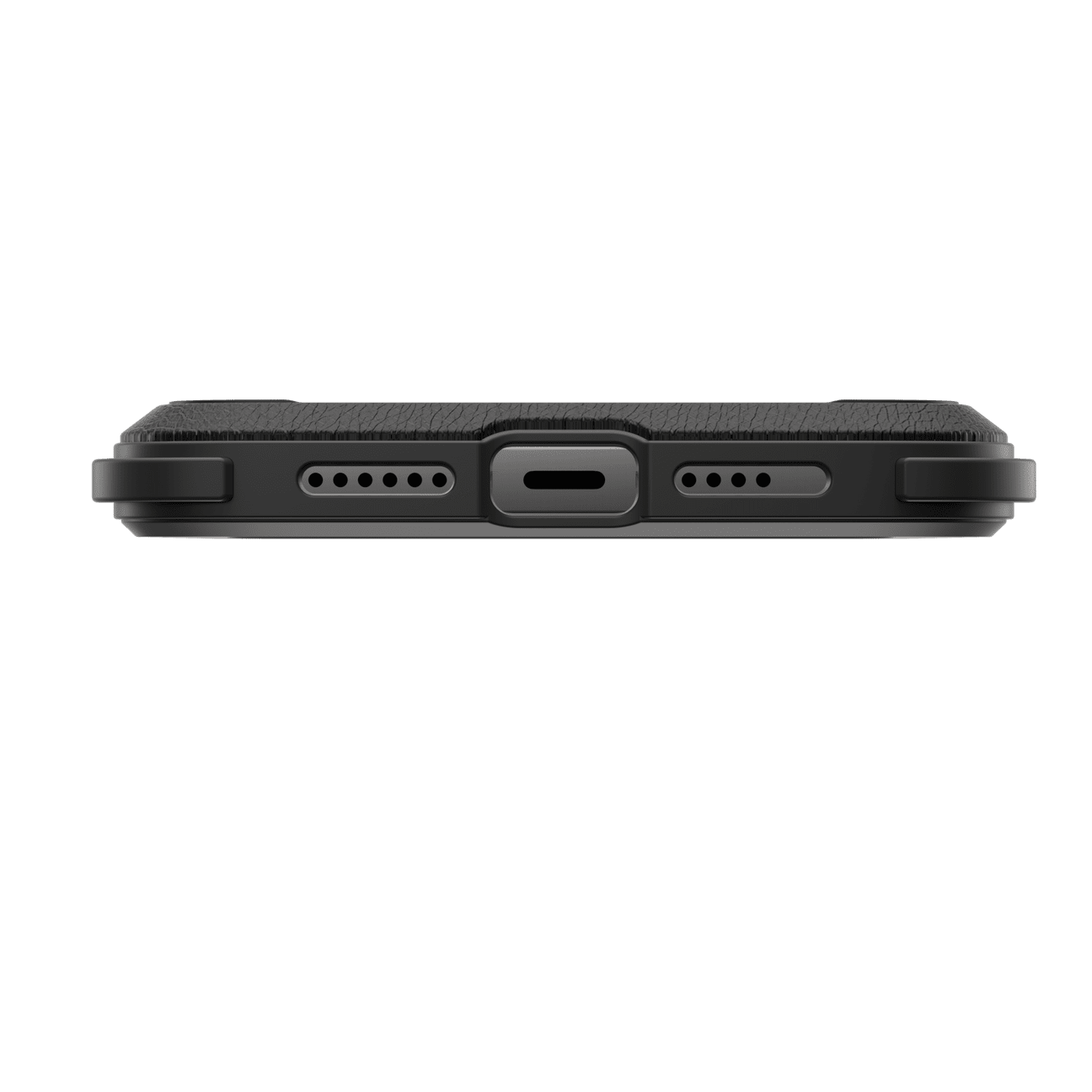 Estuche clasico switcheasy odyssey leather apple iphone 14 pro max color negro