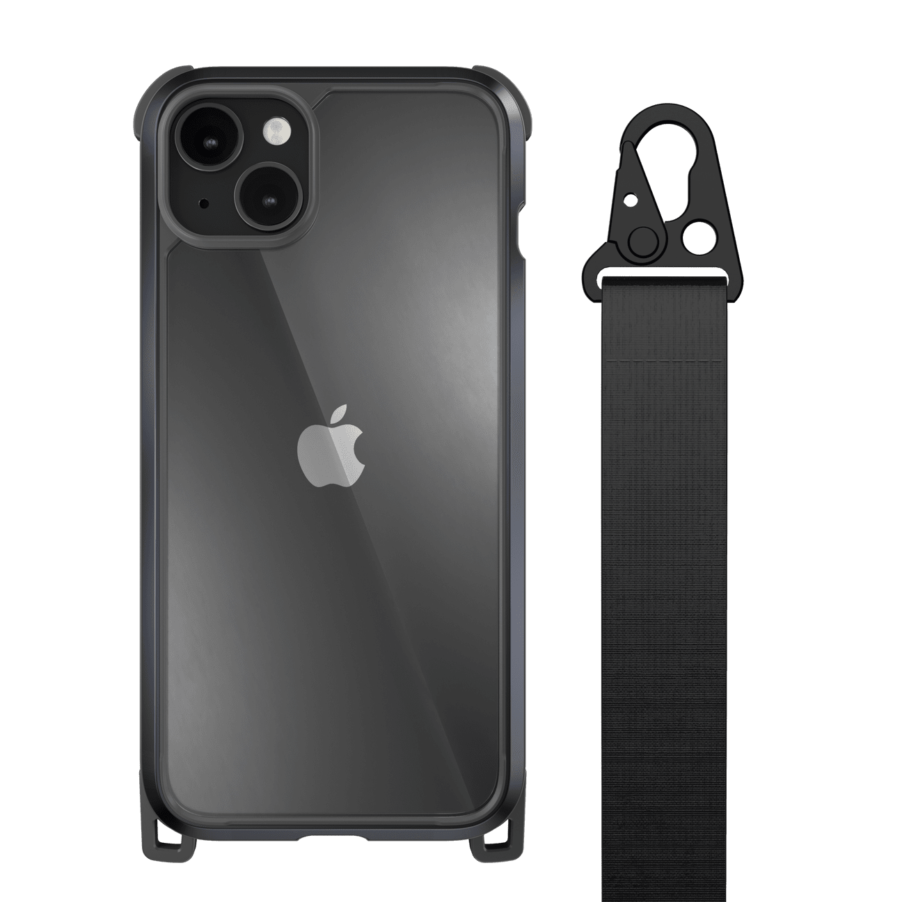 Estuche straps switcheasy odyssey rugged utility protective case with strap apple iphone 14 plus color negro