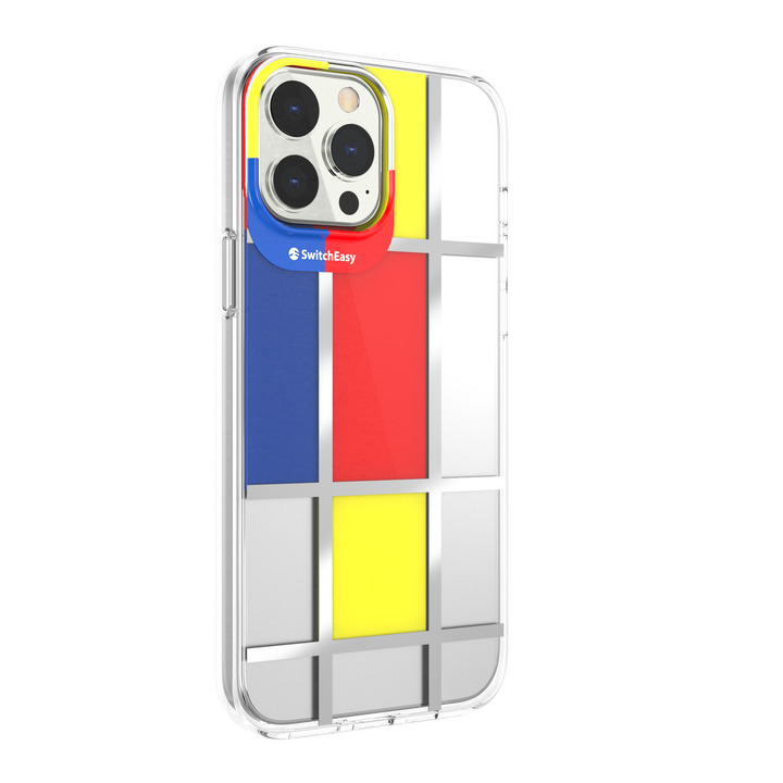 Estuche clasico switcheasy artist apple iphone 13 pro color mondrian  Shop name
