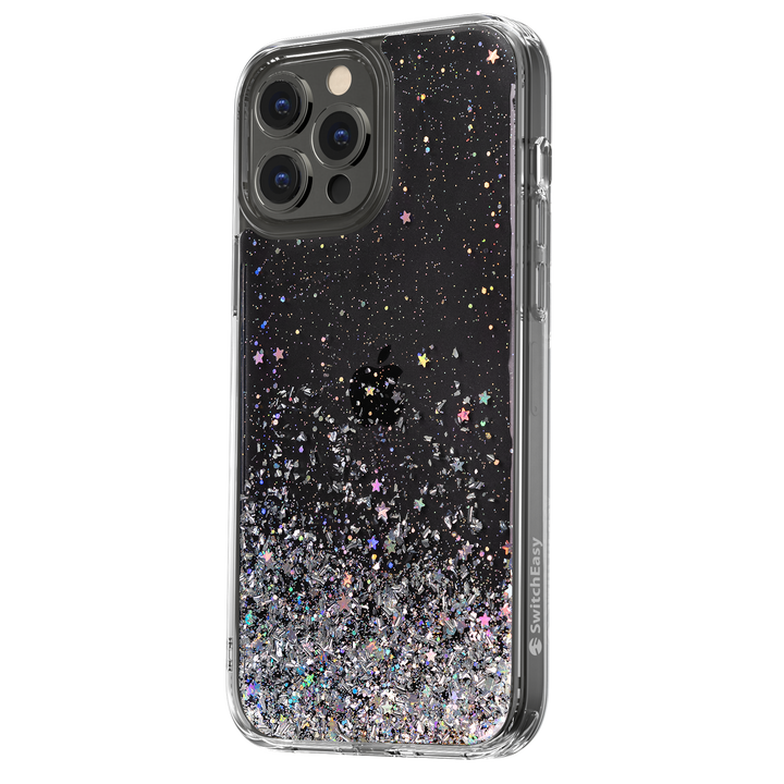 Estuche transparente switcheasy starfield apple iphone 13 pro max color transparente