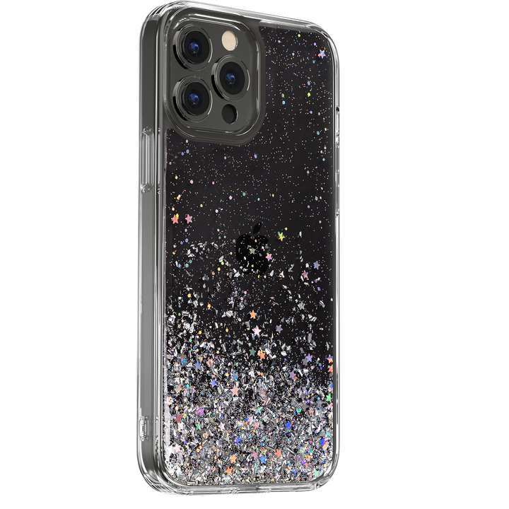 Estuche transparente switcheasy starfield apple iphone 13 pro max color transparente