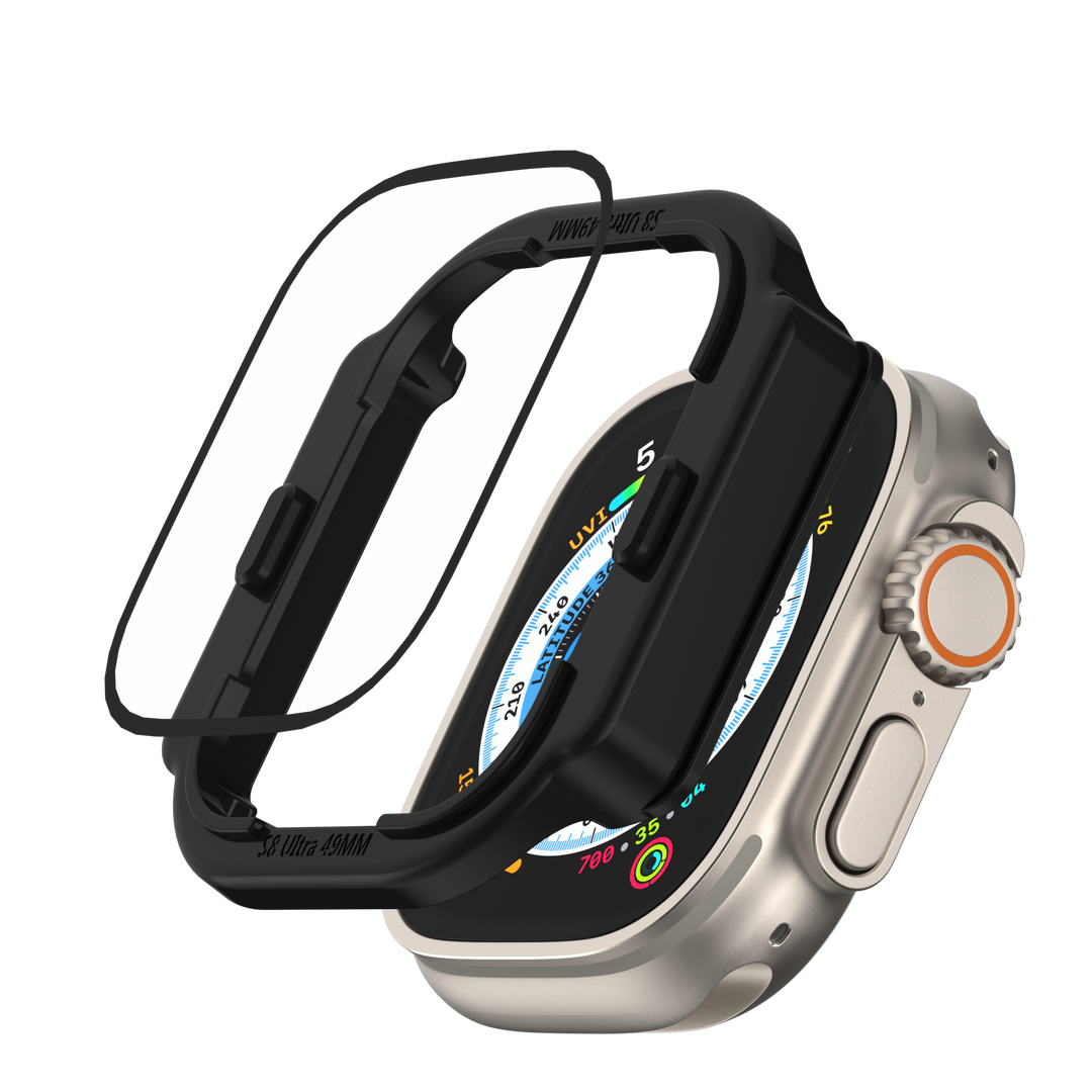 Protector De Pantalla Switcheasy Shield 3D Para Apple Watch 45 Mm Transparente  Shop name