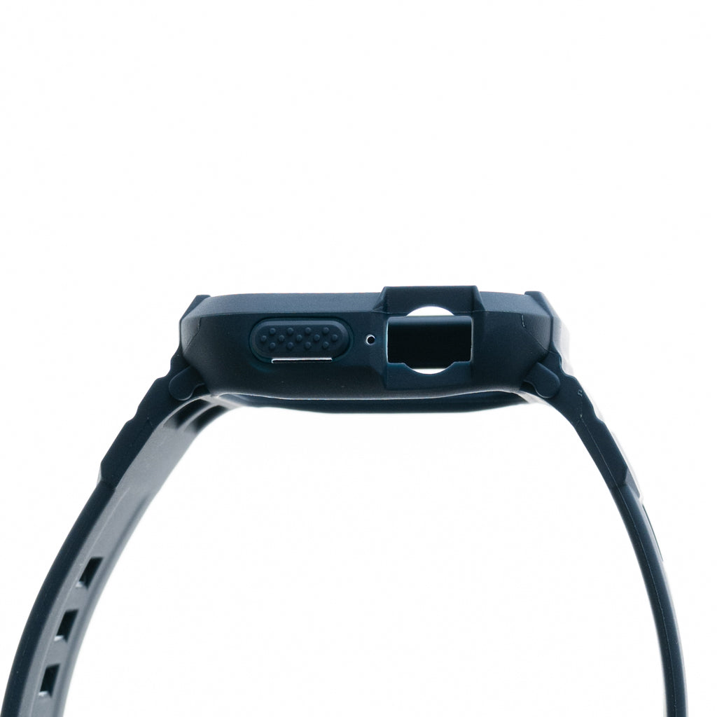 Estuche spigen rugged armor pro (bumper y pulsera) 40 mm 41 mm color azul