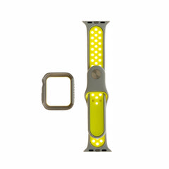 Accesorio generico pulsera nike con bumper apple watch 40 mm color gris / verde limon  Shop name