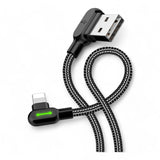 Cable mcdodo usb ca-4671  button series usb a  lightning cable color negro  Shop name