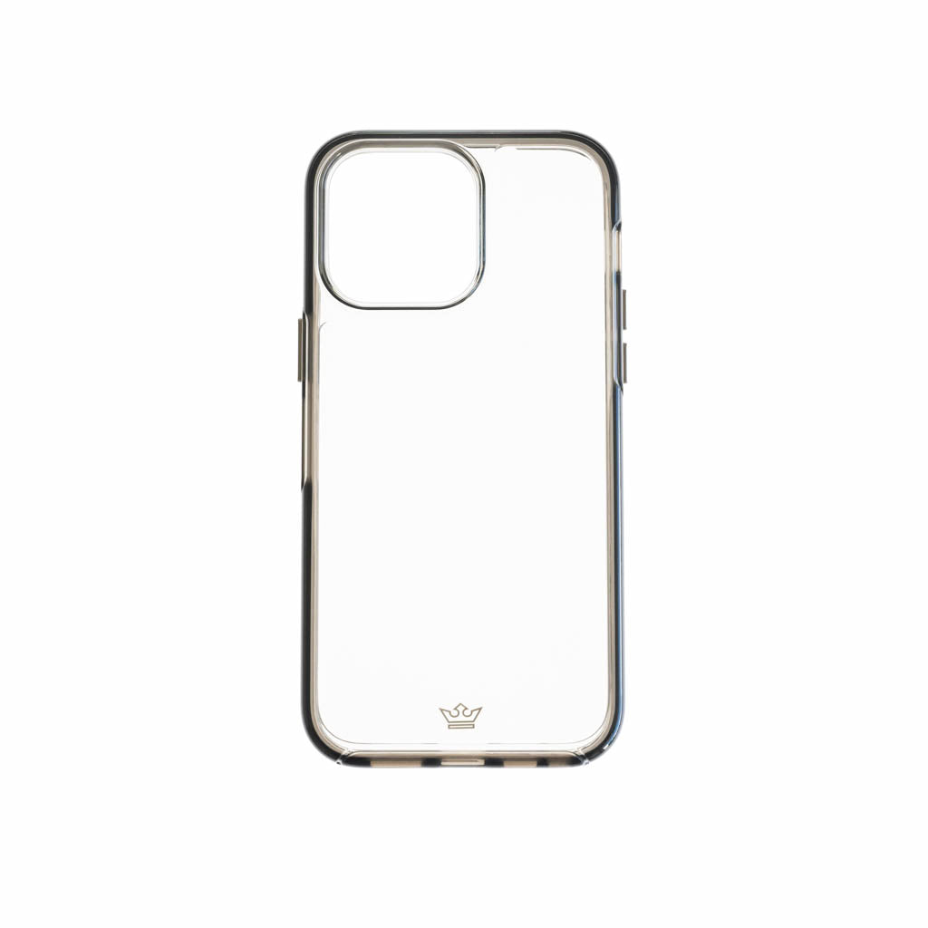 Estuche Transparente El Rey Symmetry para iPhone 14 Pro Max Gris  Shop name