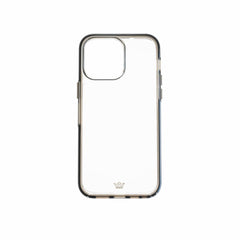 Estuche Transparente El Rey Symmetry para iPhone 14 Pro Max Gris  Shop name